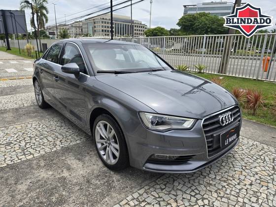 AUDI A3 2.0 TFSI SEDAN AMBITION 16V GASOLINA 4P S-TRONIC AUDI A3 2.0 TFSI SEDAN AMBITION 16V GASOLINA 4P S-TRONIC